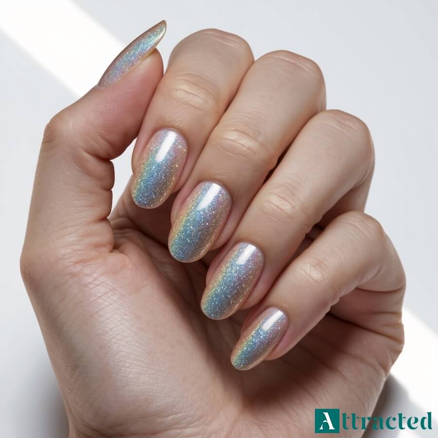 Kolorowy błyszczyk z połyskiem