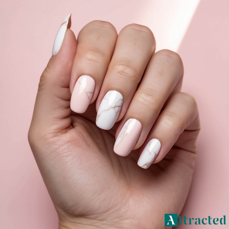 Marmurowe wzory z subtelnym blaskiem