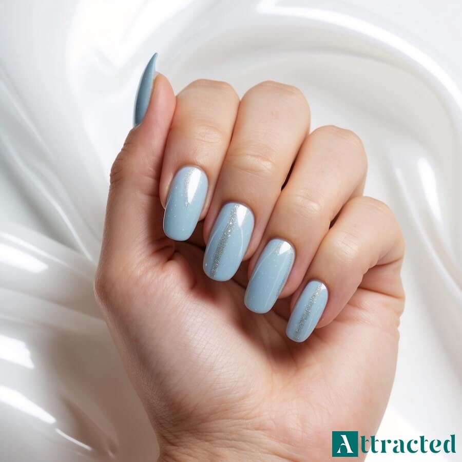 Paznokcie na styczeń inspirowane północnym niebem