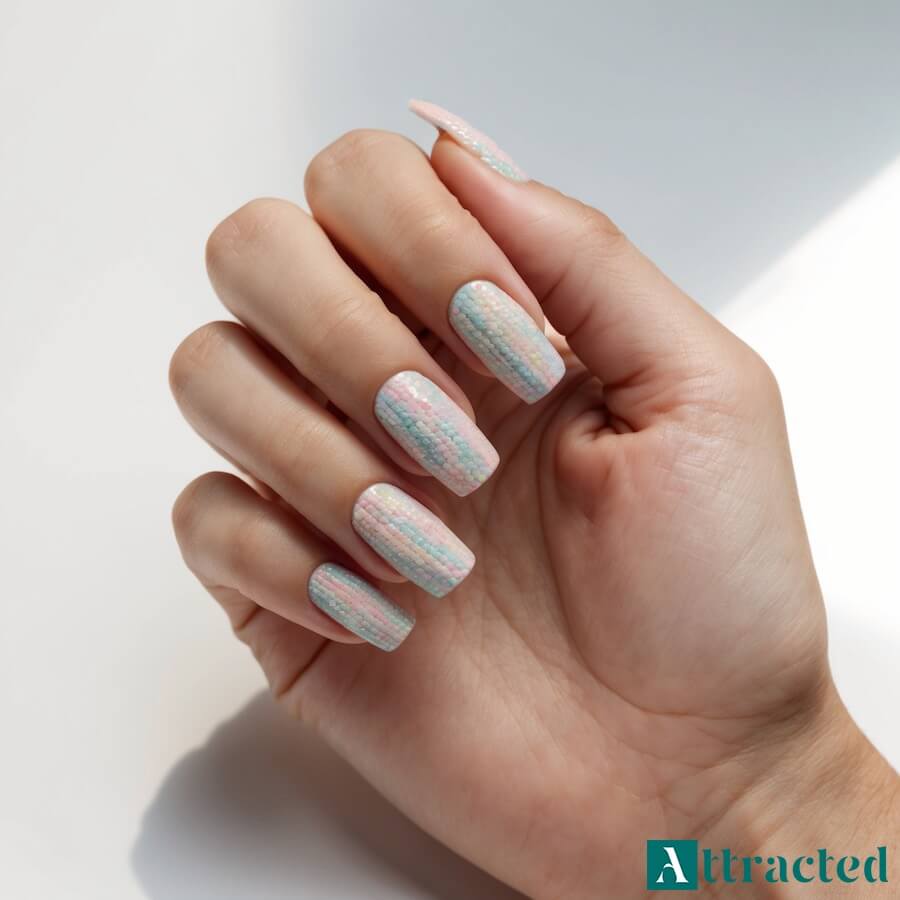 Blady sweterek skittles