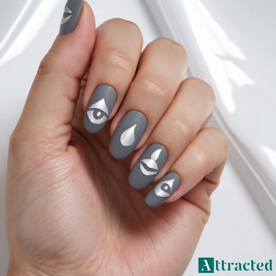 Mgliste szarości ze srebrną źrenicą