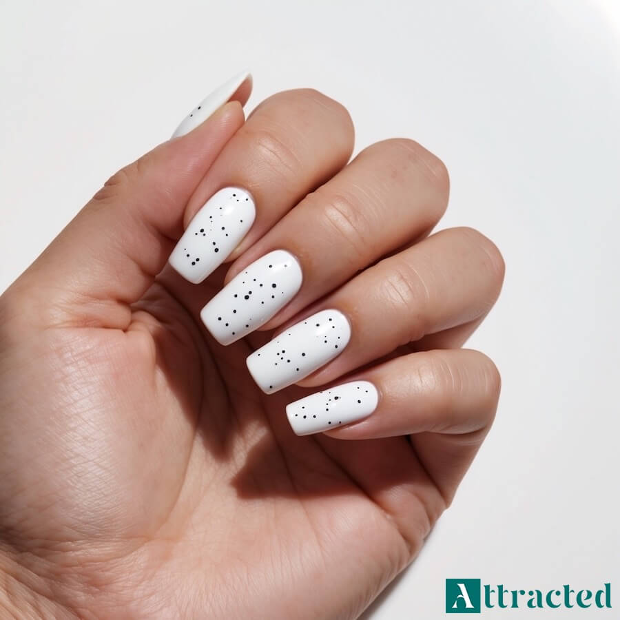 Minimalistyczne kropki i piegi