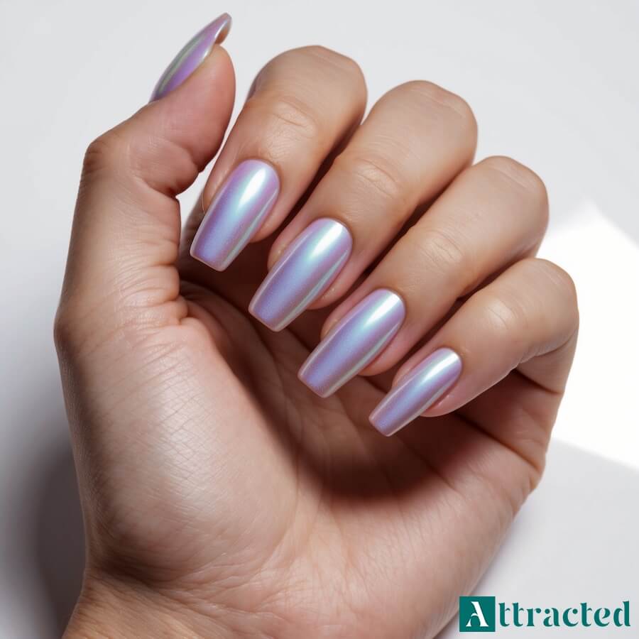 Paznokcie aurora nails