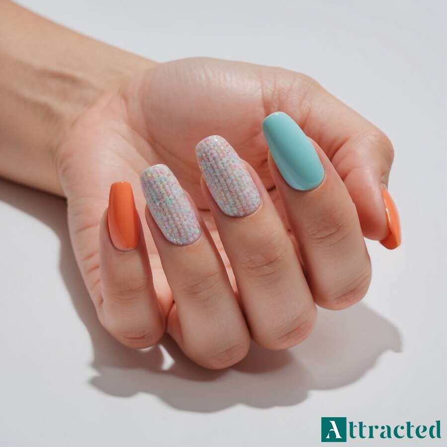 Słodki sweterek skittles