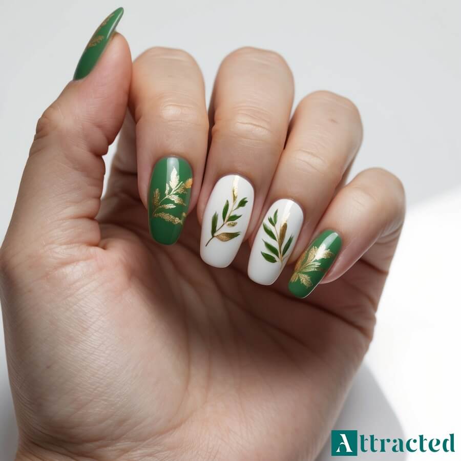 Botaniczne motywy liści