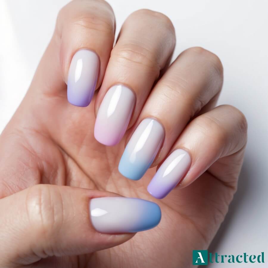 Gradientowy efekt aury