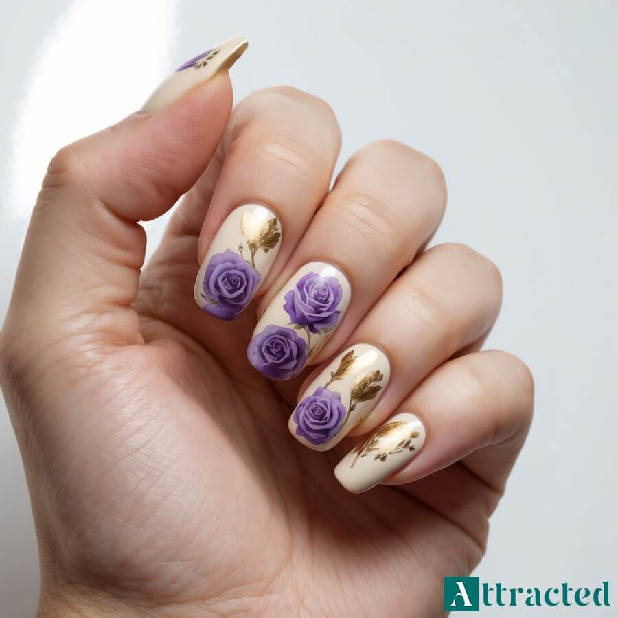 Kwiatowe impresje fioletowe