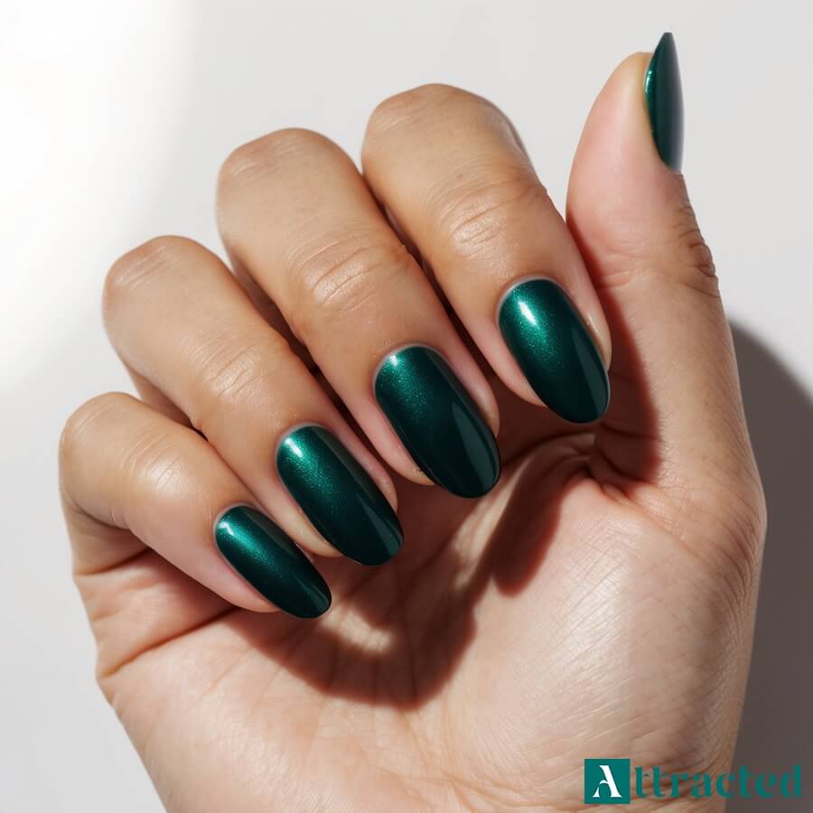 Lakierowane jednobarwności zielone