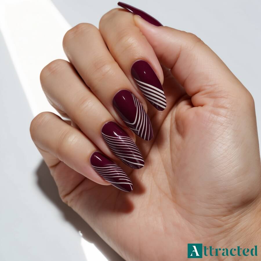 Magnetyczny burgundowy