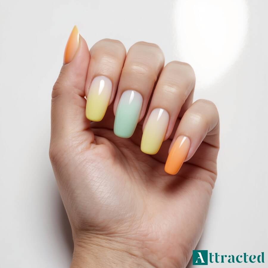 Pastelowy efekt aury