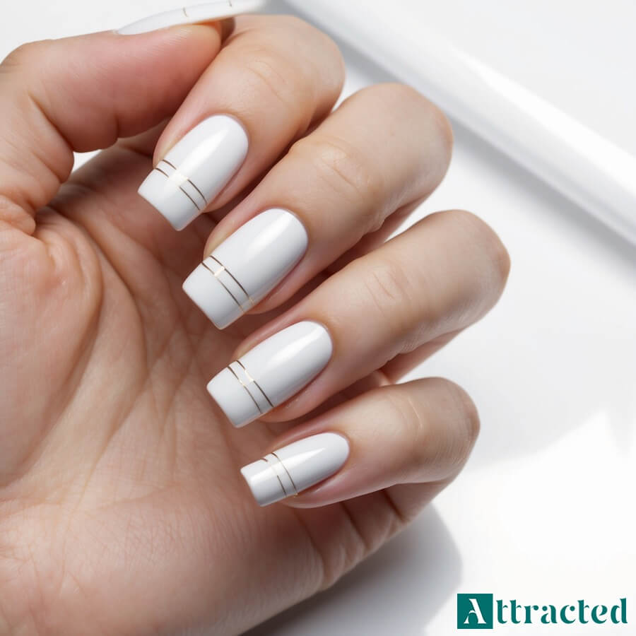 Złote detale na bazie nude