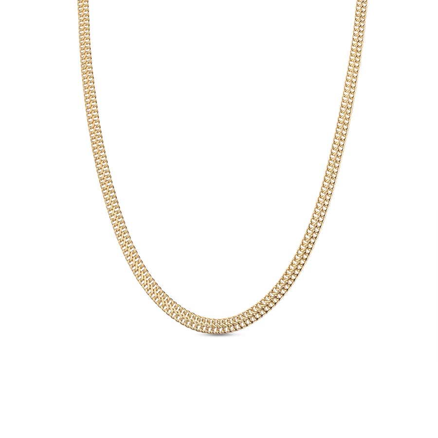 Gruby, złoty łańcuszek