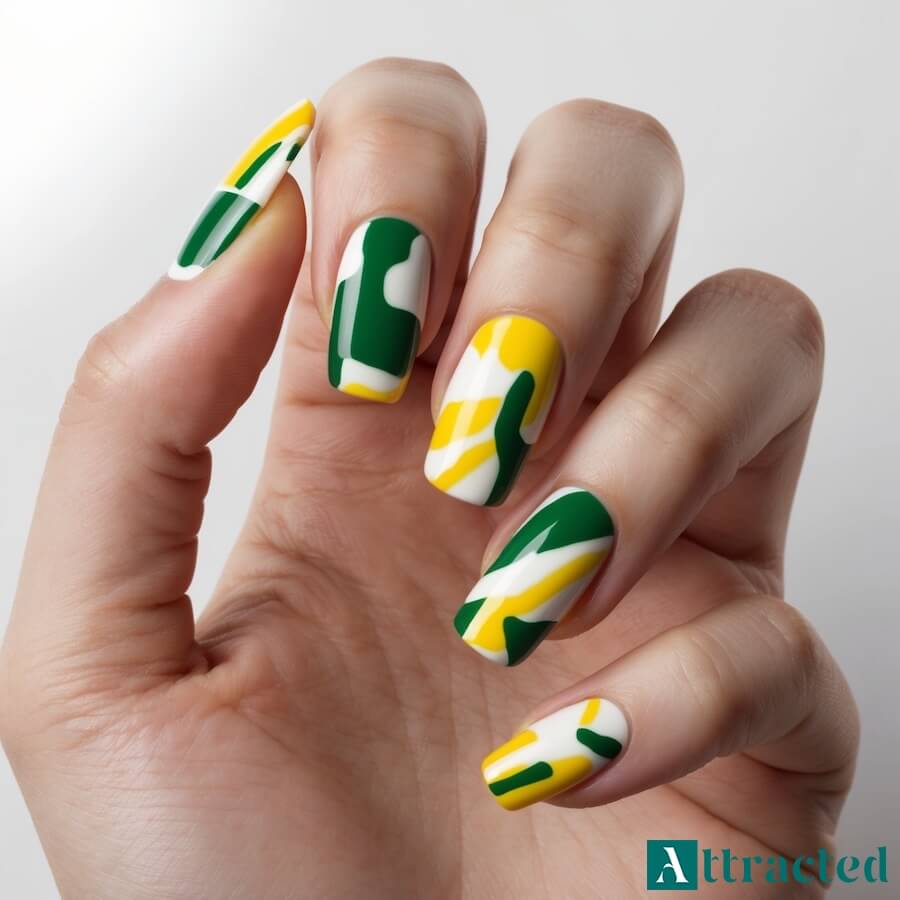 Abstrakcyjne wzory jako artystyczne kolory