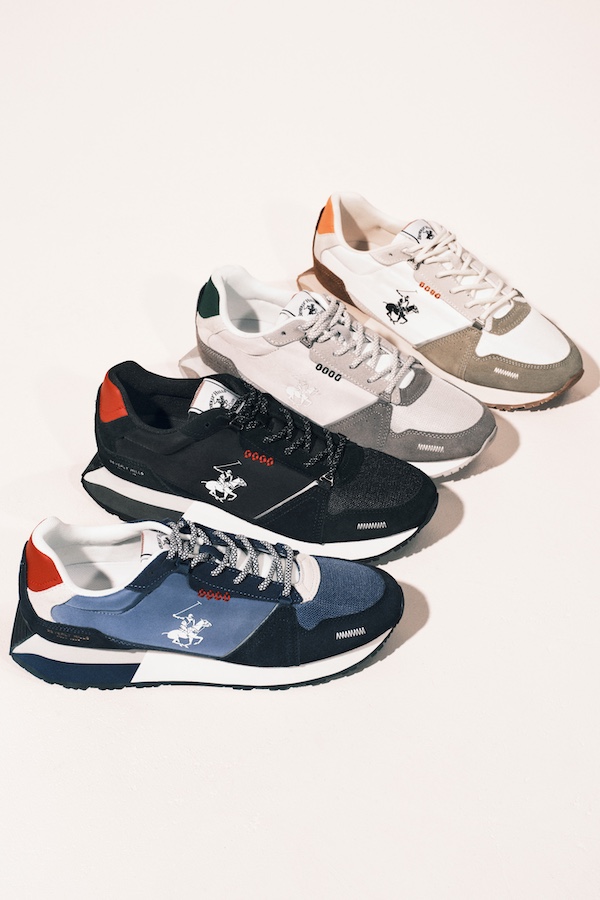 Różne modele sportowych butów