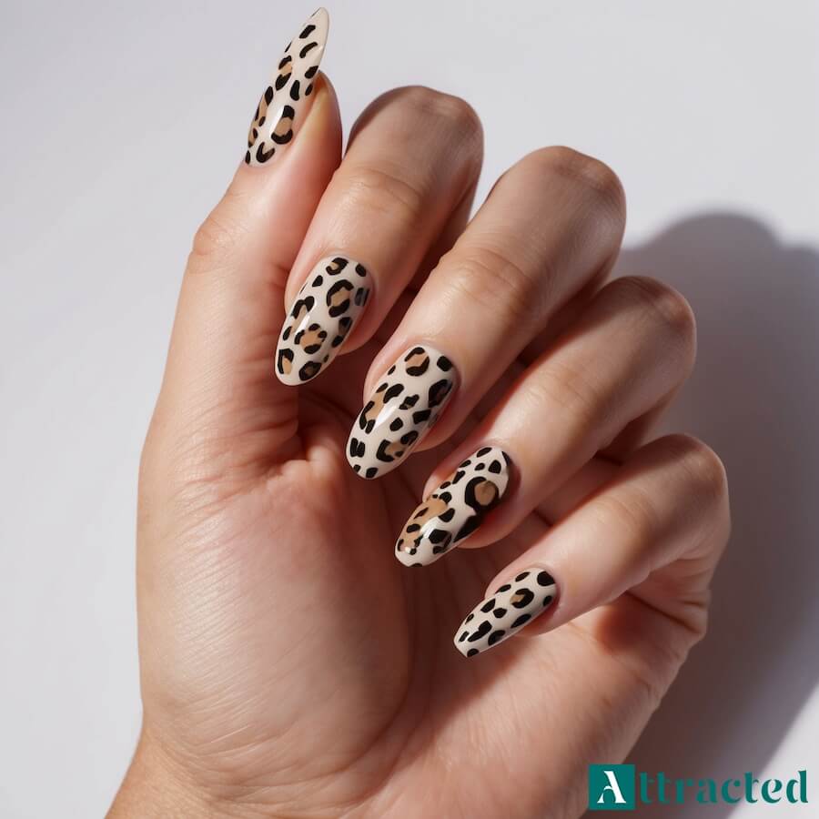 Modne paznokcie z motywem pantery