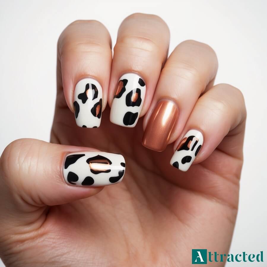 Cowgirl nails i nawiązania do estetyki vintage