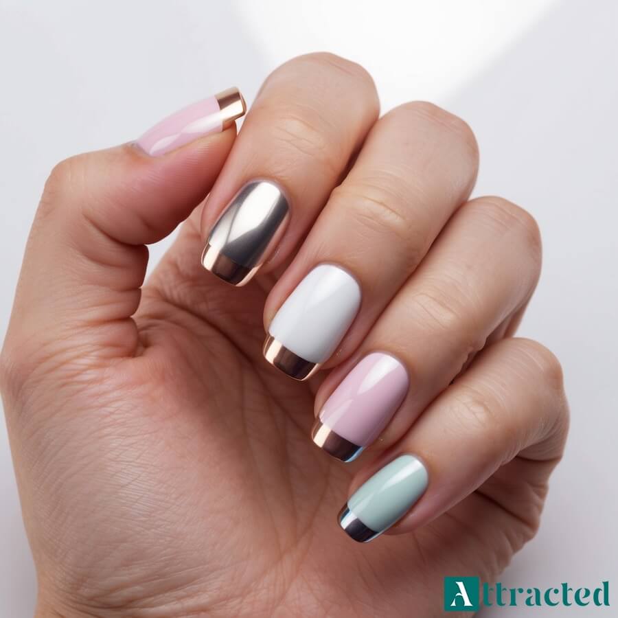Nowoczesne wariacje z french manicure