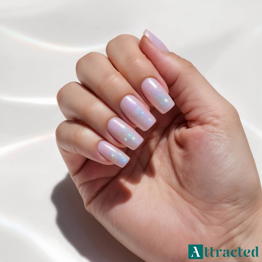 Soap nails z galaxy akcentem