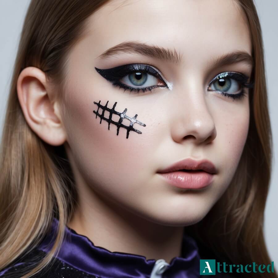 Czarownica z charakterem makijaż