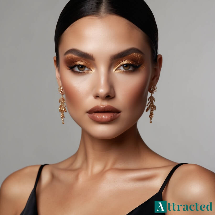 Kolorystyka brązowo-złota