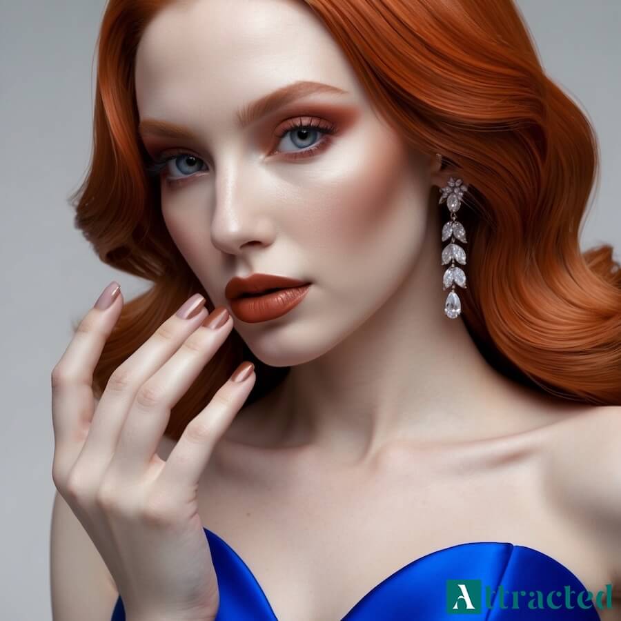 Szminka do chabrowej sukienki i niebieskich oczu