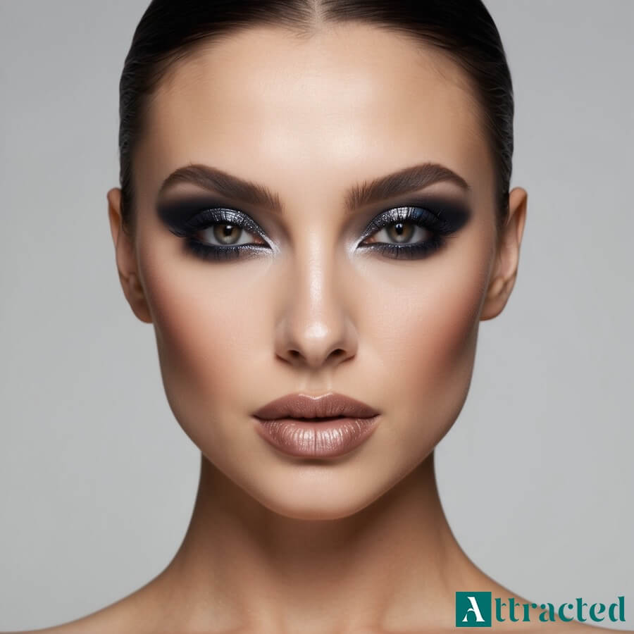 Wieczorowy look z elementami glamour