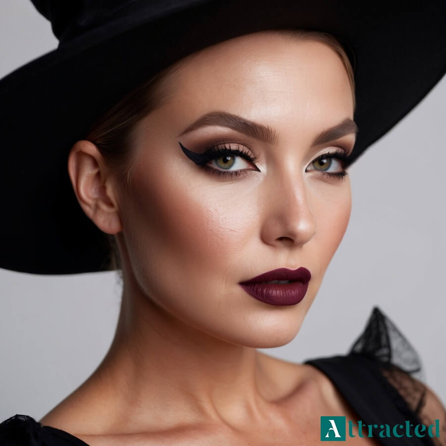 Prosty makijaż czarownicy