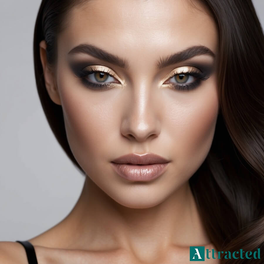 Wieczorowy wizaż dopasowany do koloru oczu