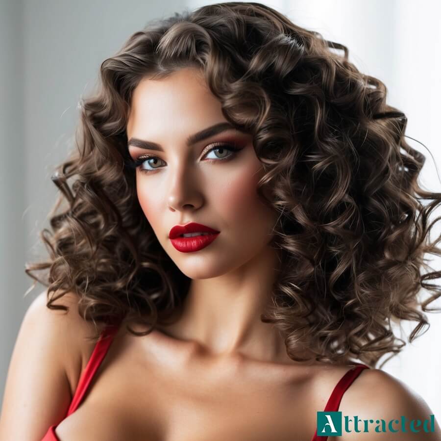 Stylizacja wyraziste usta o odpowiednim kolorze i trwałości