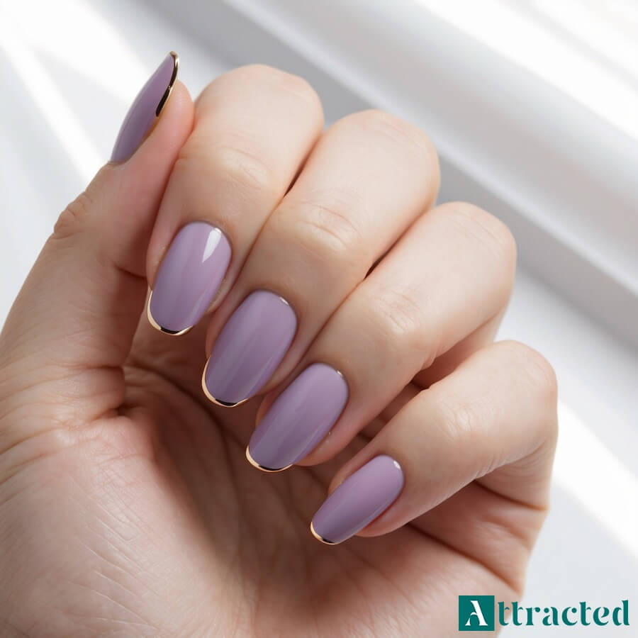 Cienka linia na końcówce, czyli liliowy mikro-french