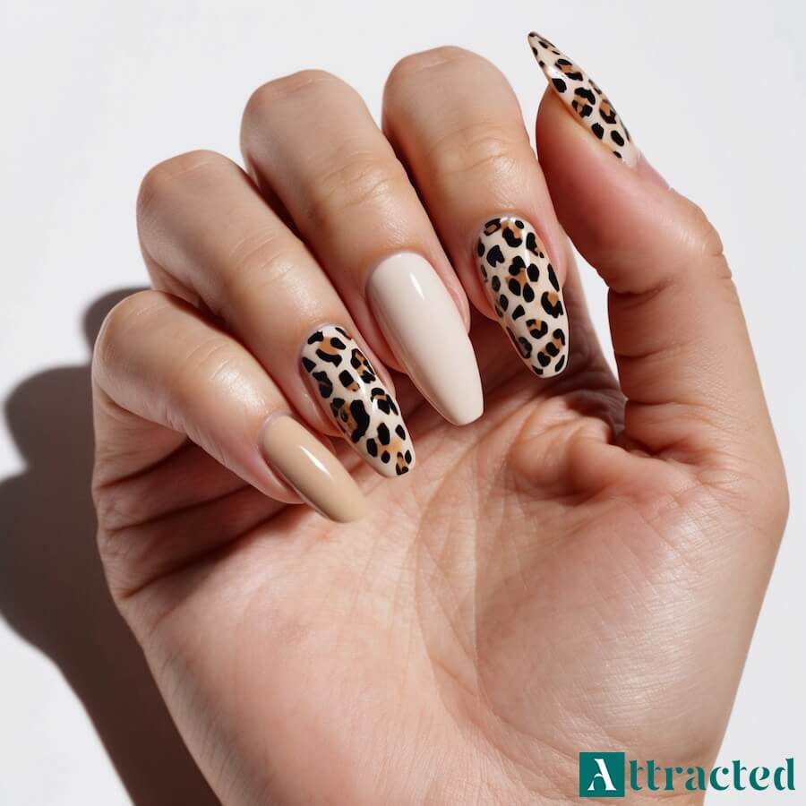 Klasyczna panterka w brązach