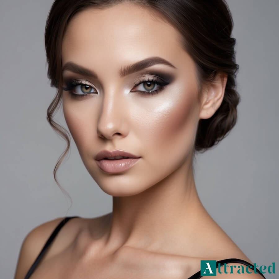 Smokey eye w odcieniach taupe i grafitu