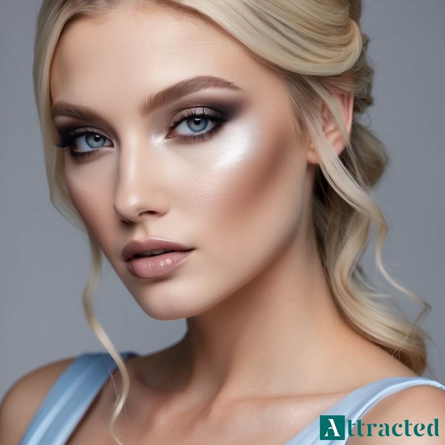 Smokey eye w odcieniach taupe i grafitu makijaż