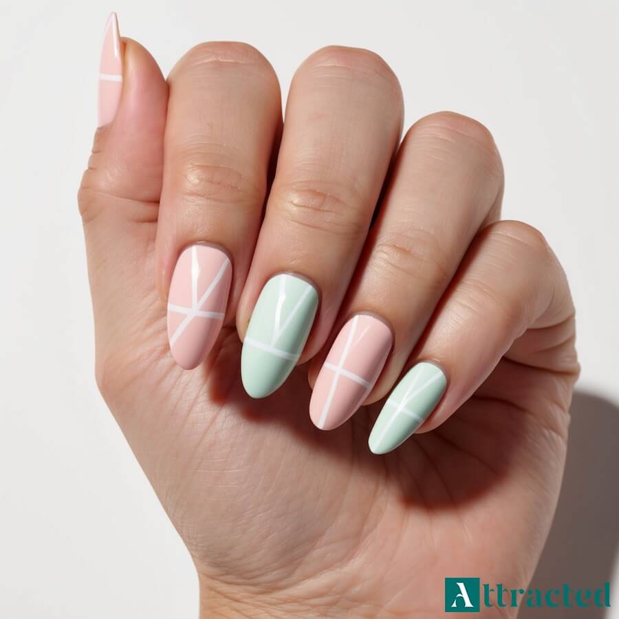 Niesamowita geometria w pastelach, czyli bloki i kontury