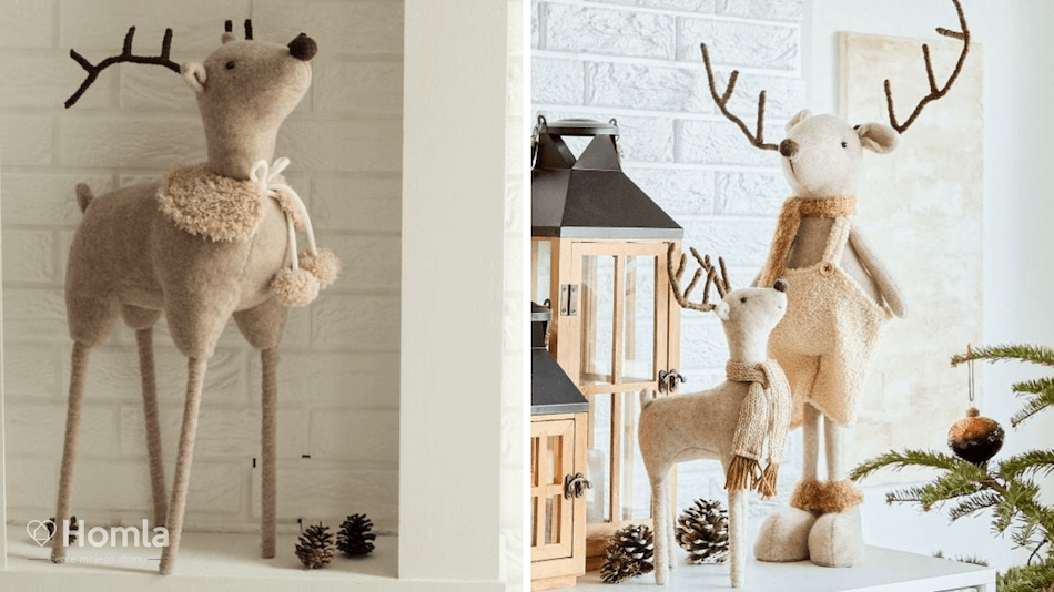 Dekoracyjne renifery