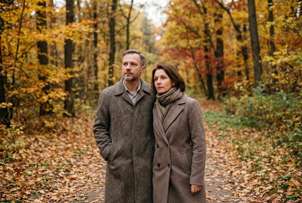 Spacer z mężem w depresji wsparcie bez słów