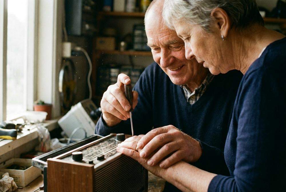 para wspólnie wykonująca zadanie domowe budowanie relacji