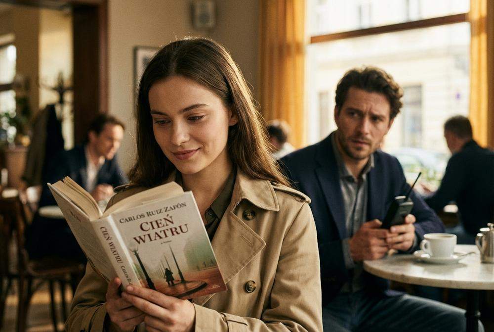 kobieta ignorująca mężczyznę w kawiarni psychologia relacji