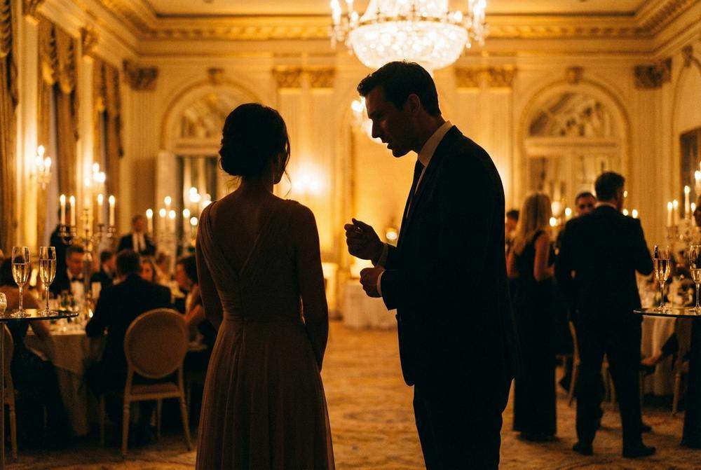 Mowa ciała mężczyzny stopy skierowane do kobiety i otwarta postawa