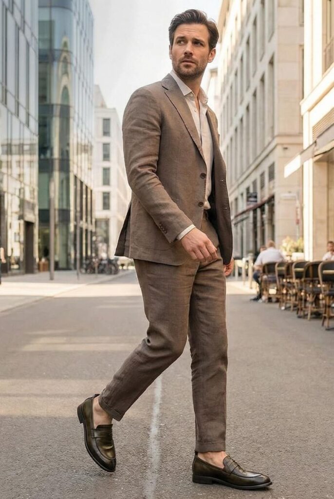 Mokasyny męskie Venezia