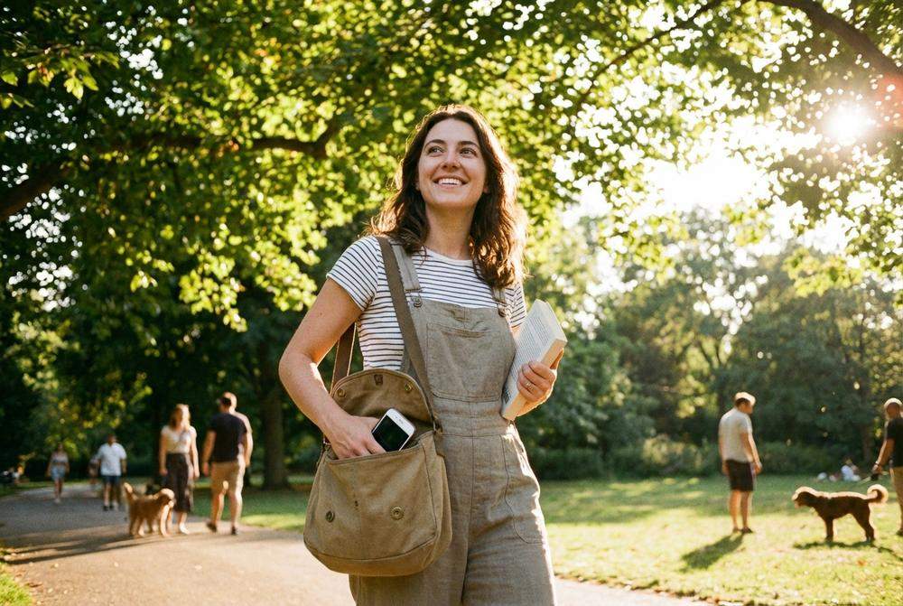 szczęśliwa kobieta stosująca zasadę braku kontaktu